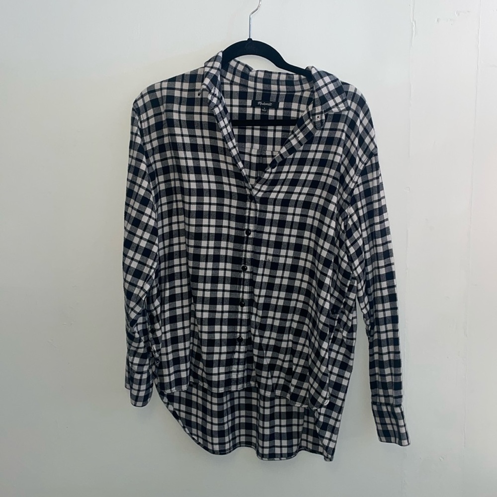 Long sleeve flannel button up
